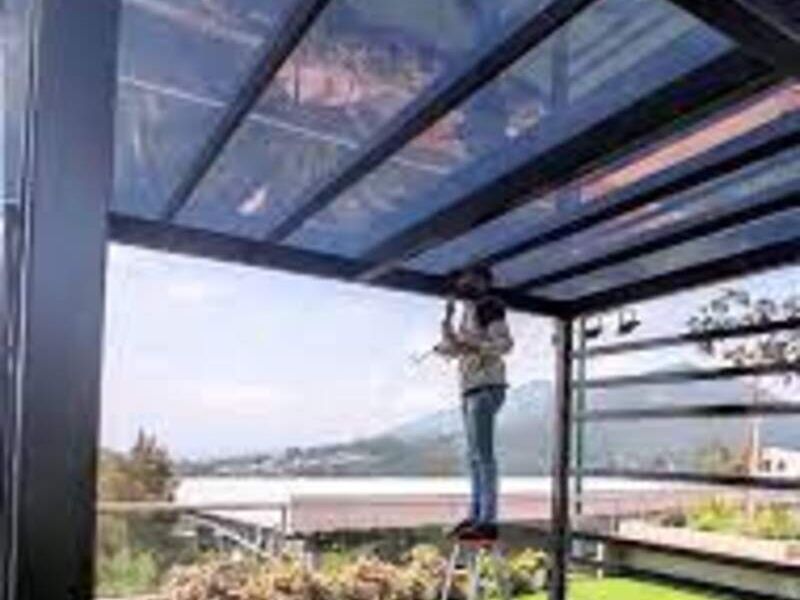 Pérgola control solar UV CDMX