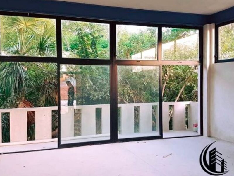 Ventanas de vidrio y aluminio en Merida