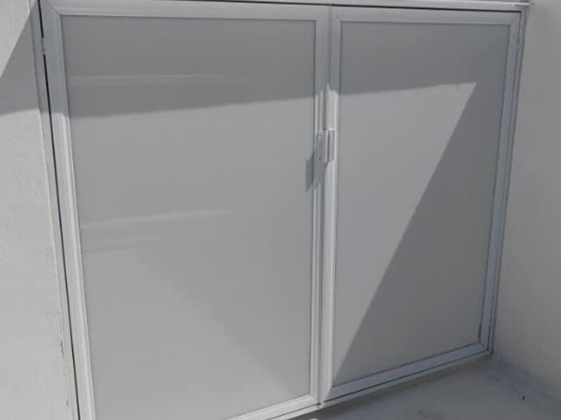 Casillero de aluminio en Merida
