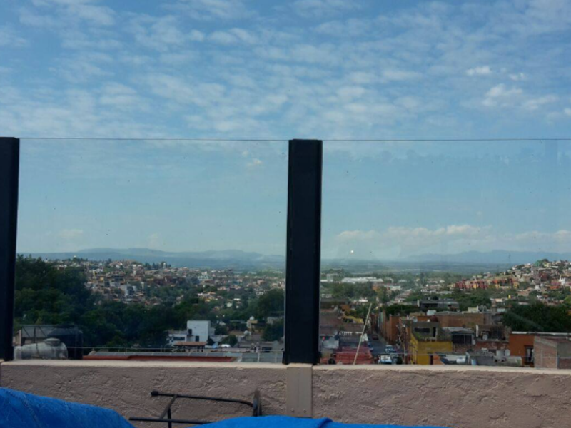 PASAMANOS DE VIDRIO TEMPLADO EN GUANAJUATO