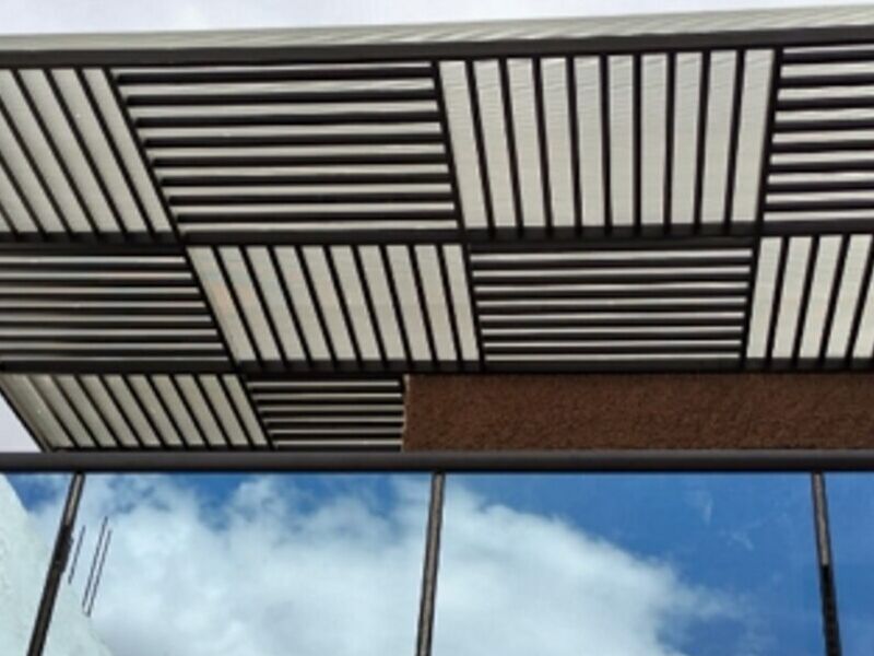 PÉRGOLA CON POLICARBONATO Mexico