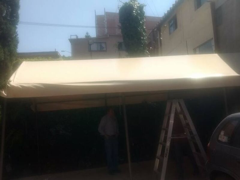 Toldo tipo pérgola CDMX