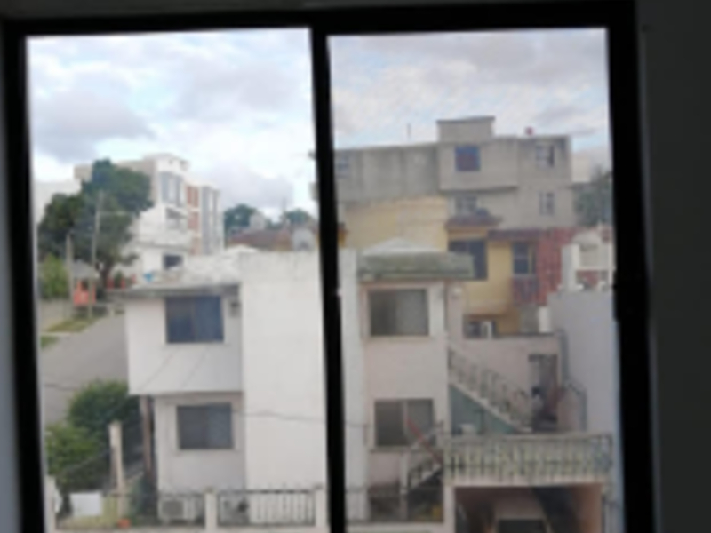 Ventana marco negro Madera 