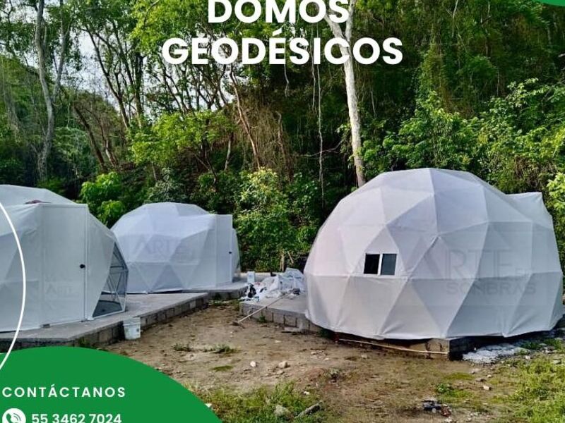 Domos geodésicos CDMX