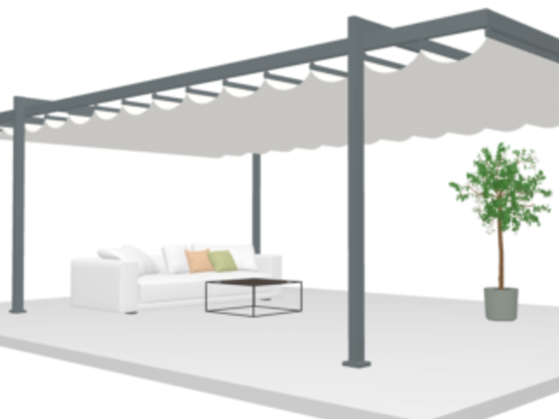 Pérgola para patio CDMX