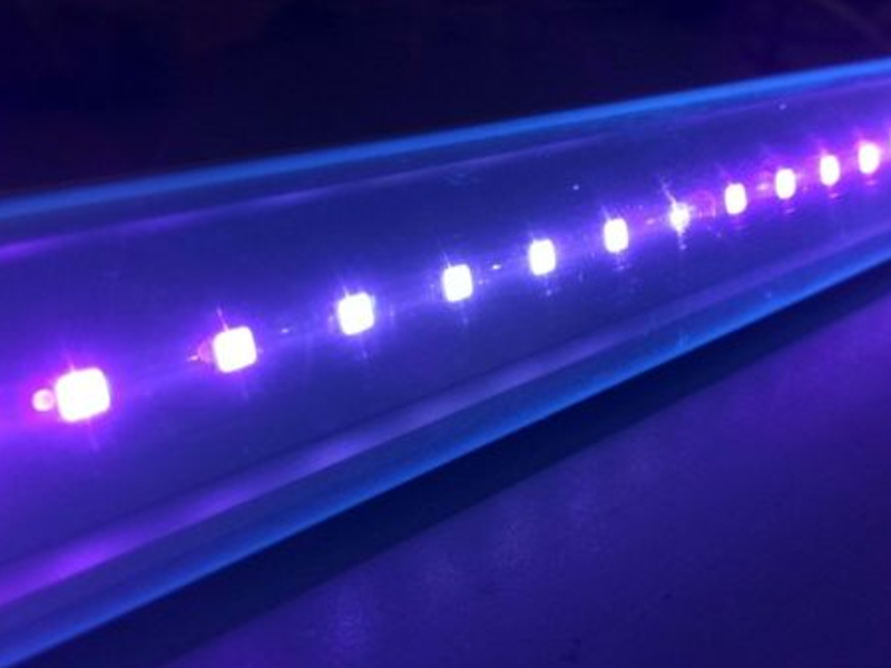 Lámpara LED UV-A con consumo de 12Wmexico