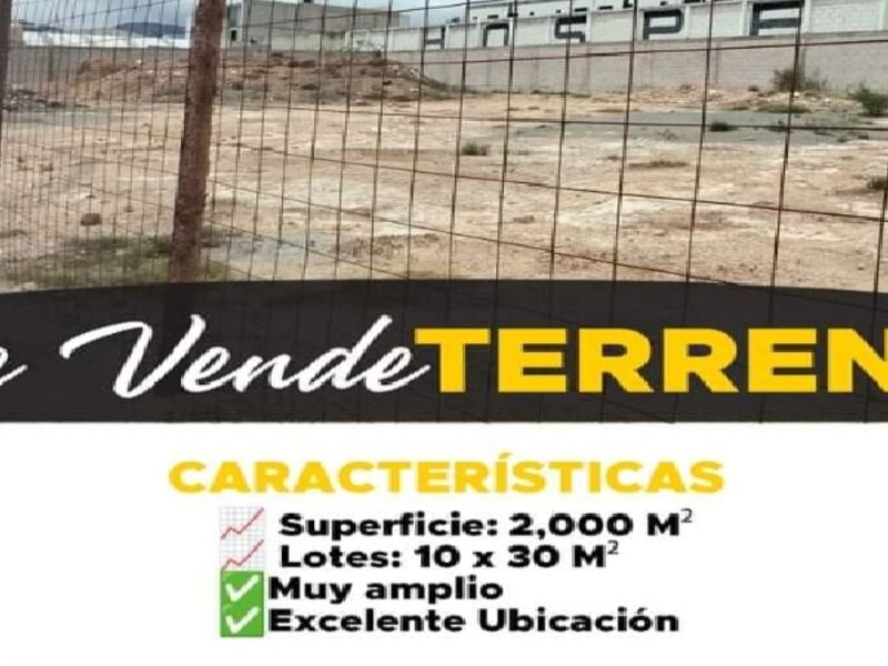 SE VENDE TERRENO EN SAN AGUSTIN HGO.