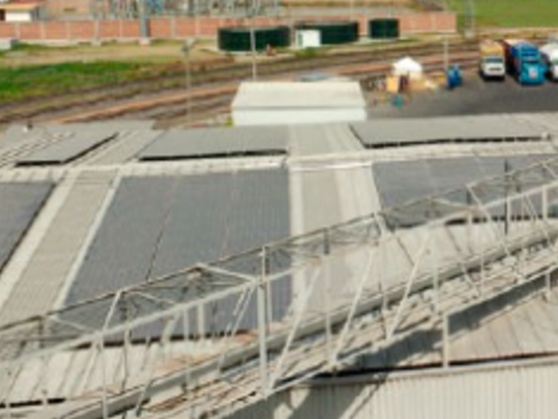 Paneles solares industriales Querétaro México