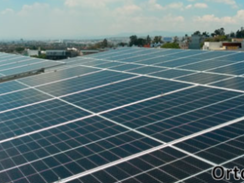 Paneles solares comerciales Querétaro