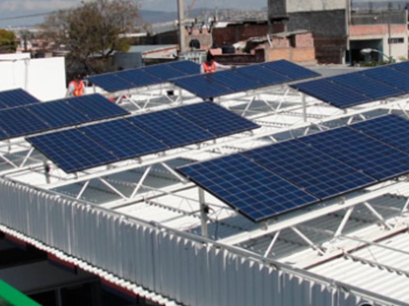 Paneles fotovoltaicos Querétaro México