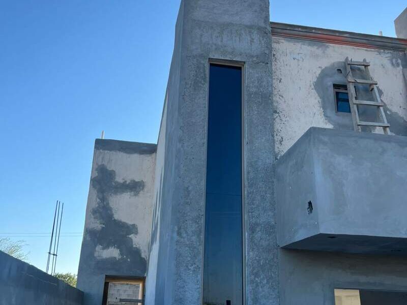 Ventanal de vidrio templado en Sabinas