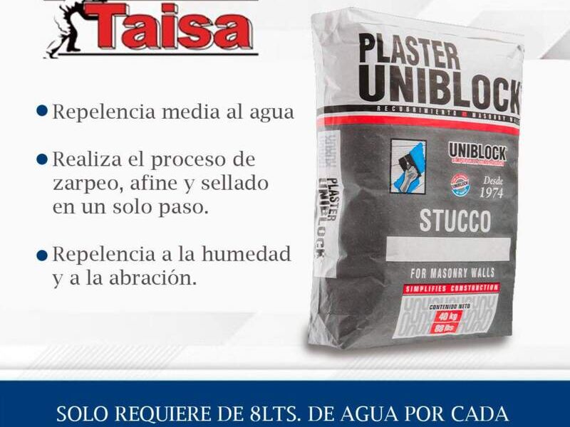 Plaster Uniblock