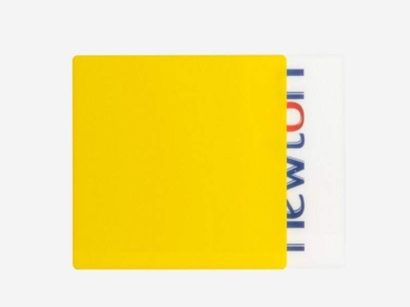 Acrílico amarillo 