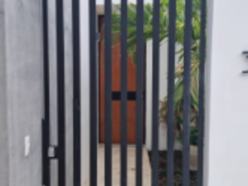 Puerta de hierro Quintana Roo