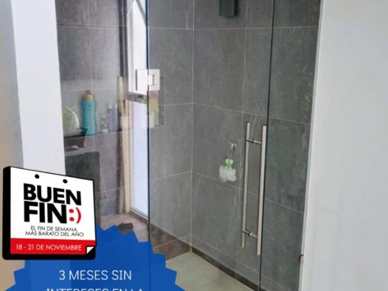Puerta de vidrio templado 1 en Durango