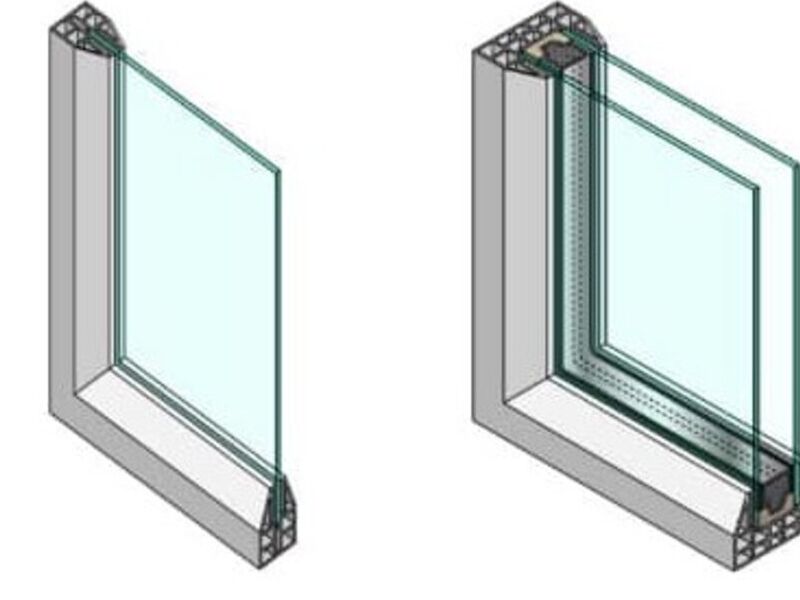 Ventana vidrio templado doble en Nayarit