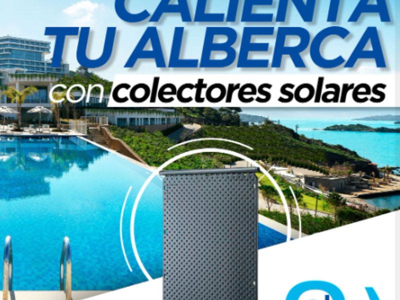 Calentador solar para piscina Guadalajara