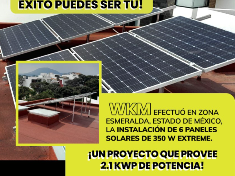 Paneles solares residenciales Naucalpan