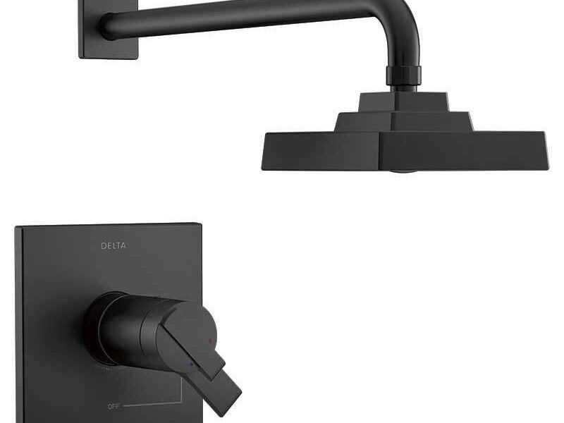 REGADERA PARA BAÑO NEGRO MATE Nuevo León