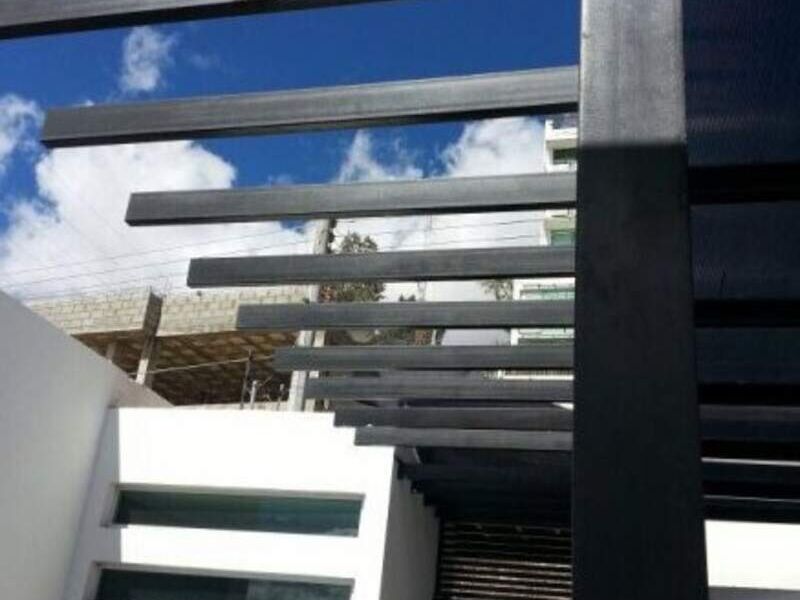 Pergola de aluminio en Durango