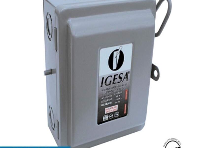 Interruptor de seguridad de 3 polos 30 Amp