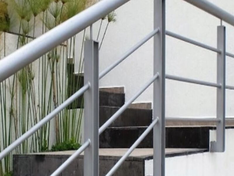 Barandal aluminio Mérida THE GLASS