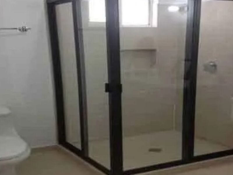 Cancel de baño vidrio  en Puebla