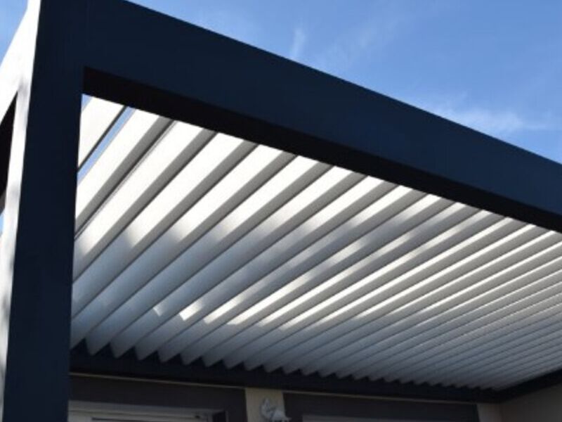Pergola de aluminio Kanasín HERREALUM