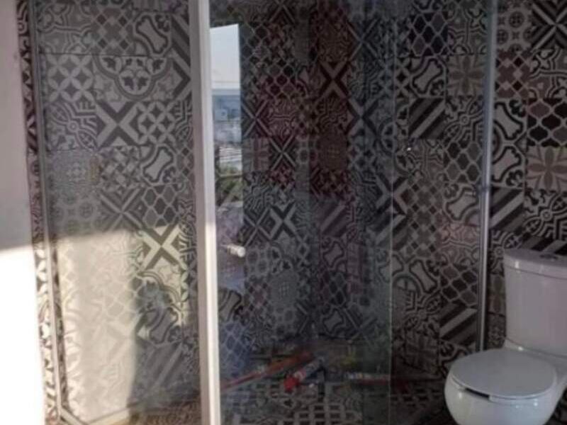 Cancel de baño en vidrio Monterrey