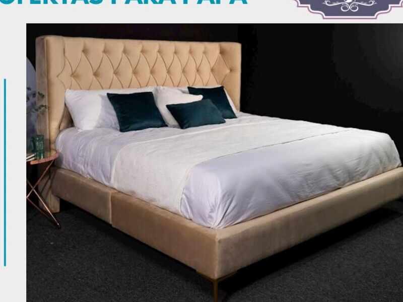 Cama Leire KS Beige