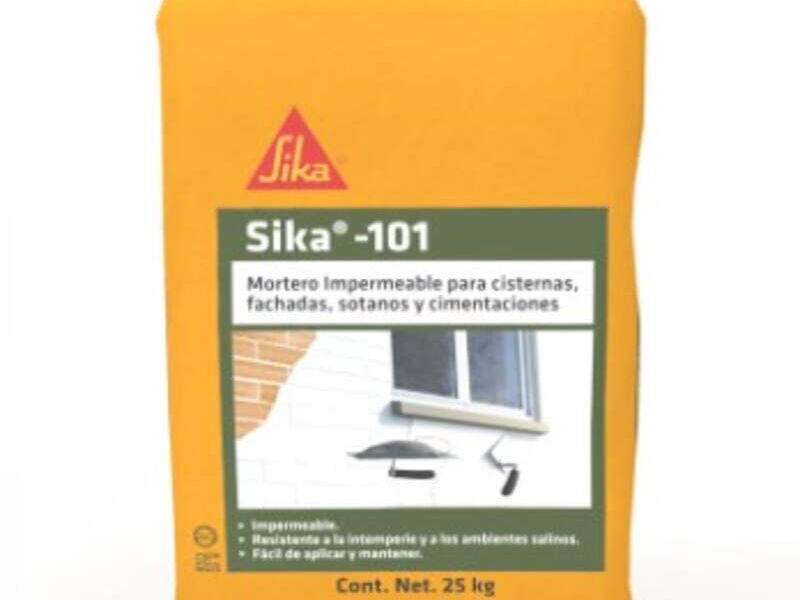 Mortero recubrimientos Sika Gris 