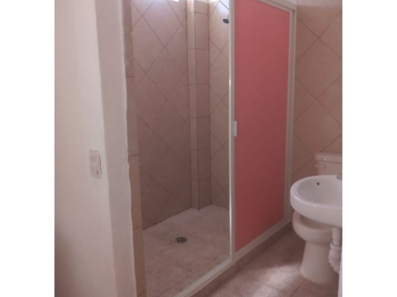 CANCEL DE BAÑO ROSA PASTEL EN GUERRERO