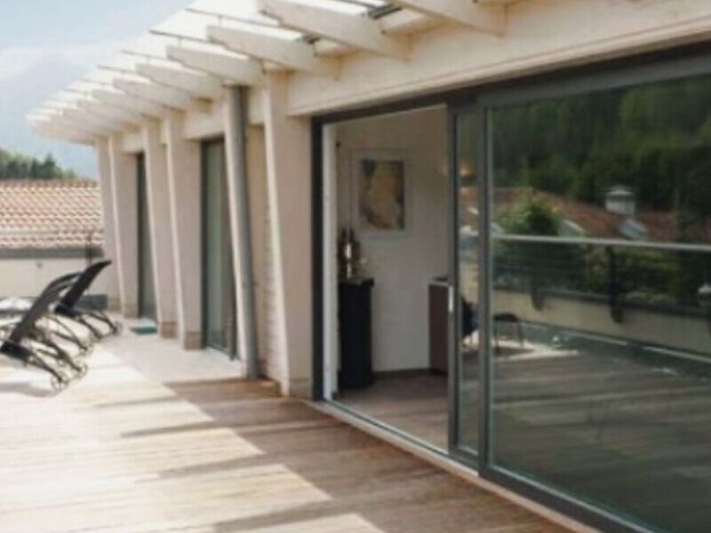 Puerta de patio en Baja California