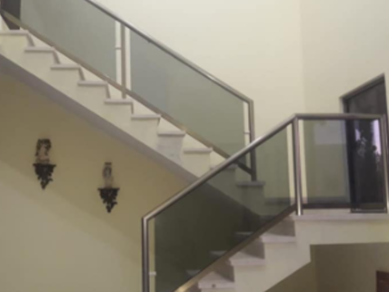 Barandal cristal claro Mérida 