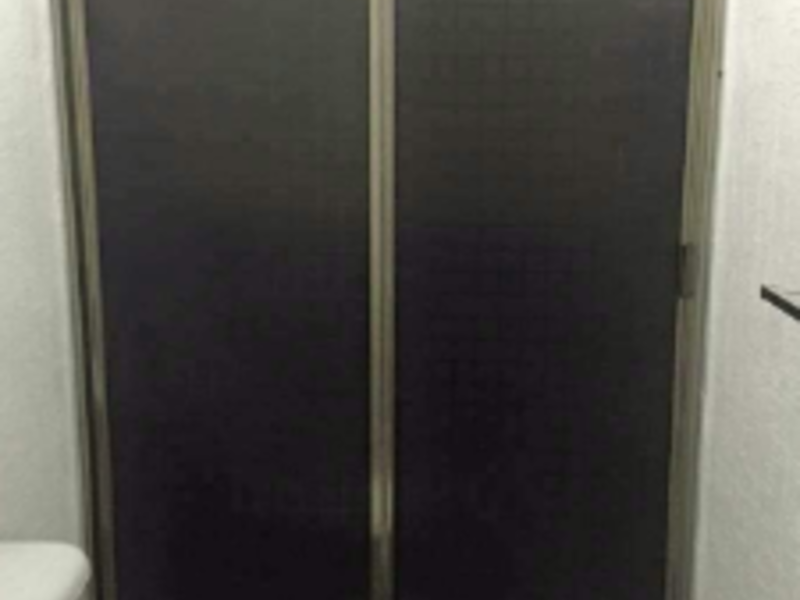 Cancel de aluminio para baño Mérida 