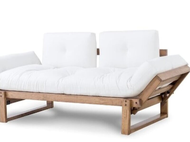 Sofá cama joy blanco Tanoshii México