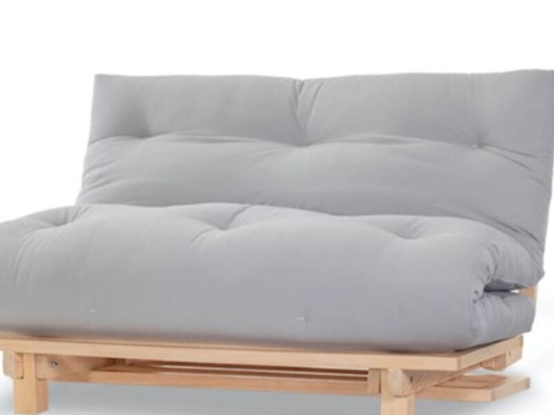 Sofá cama matrimonial gris Tanoshii México
