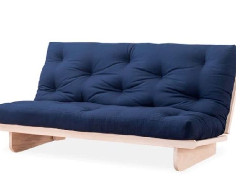 Sofá cama matrimonial azul Tanoshii México