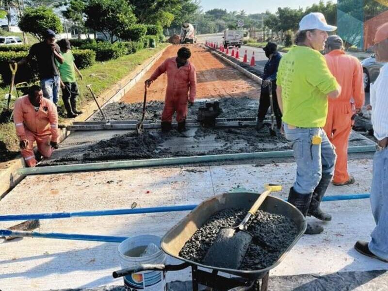 Pavimentación de vías Veracruz 