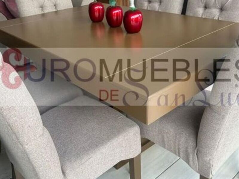comedor con 6 sillas Venecia 