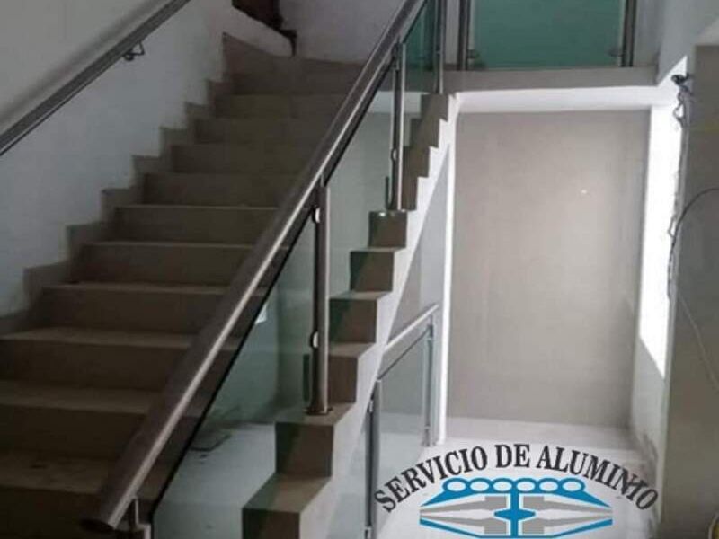 Pasamanos de aluminio Mexico
