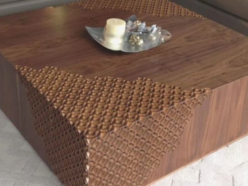 Mesa de centro perforada Kasten Monterrey 