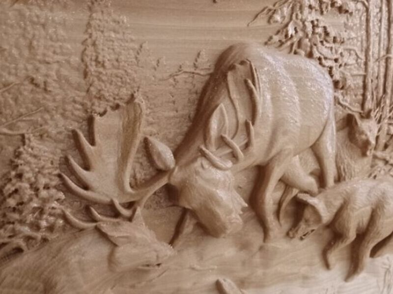 Grabado y diseño en madera en Baja California
