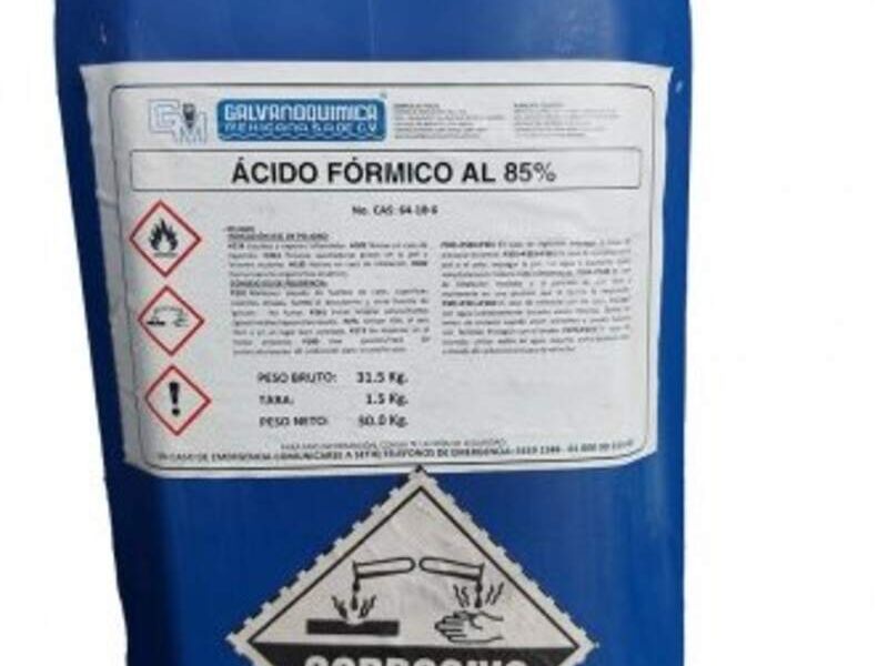 Ácido Fórmico al 85% en CDMX