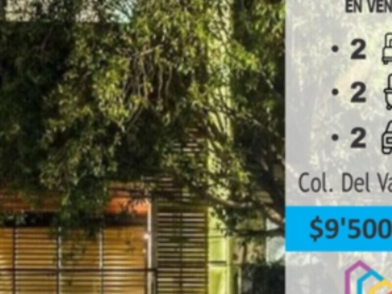 Departamento en Col. del Valle Sur