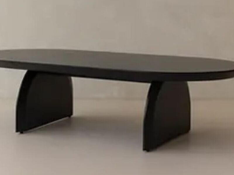 Mesa de centro negra Artisan México	