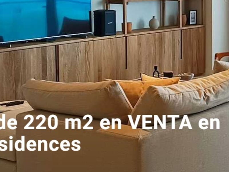 Venta departamento residencial Cancún