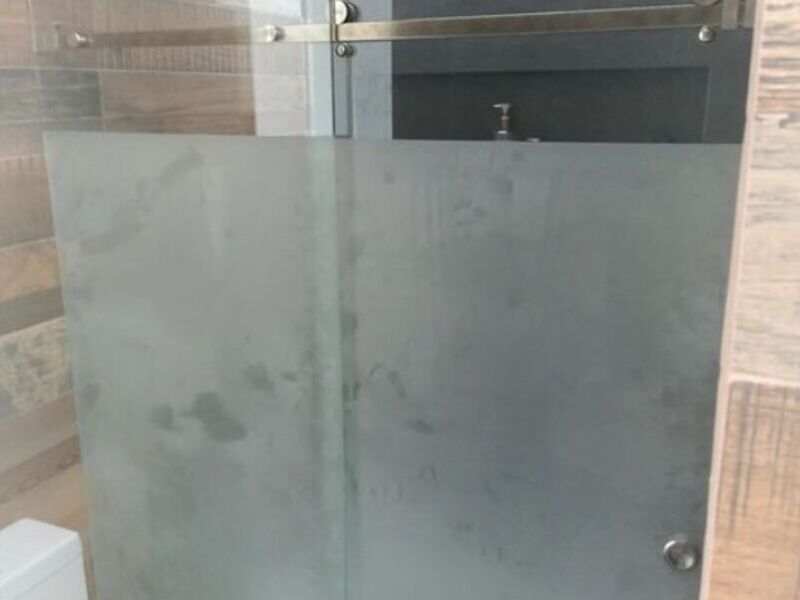 Cancel de baño con cristal en Coatzacoalcos