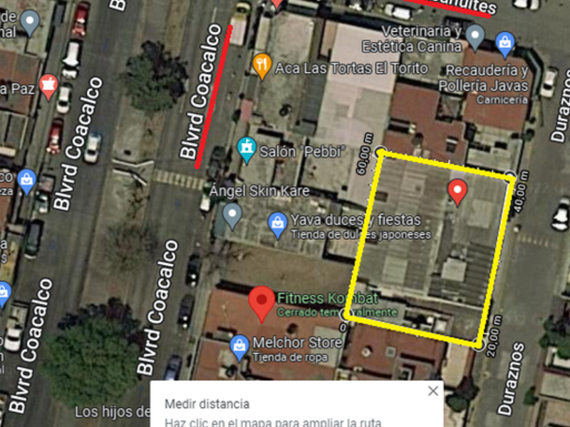 Venta de Terreno Habitacional comercial CDMX