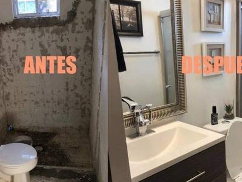 Remodelación de baños Yucatán Mérida